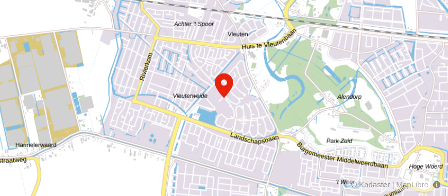 Locatie van ASN Bank Vleuten-De Meern