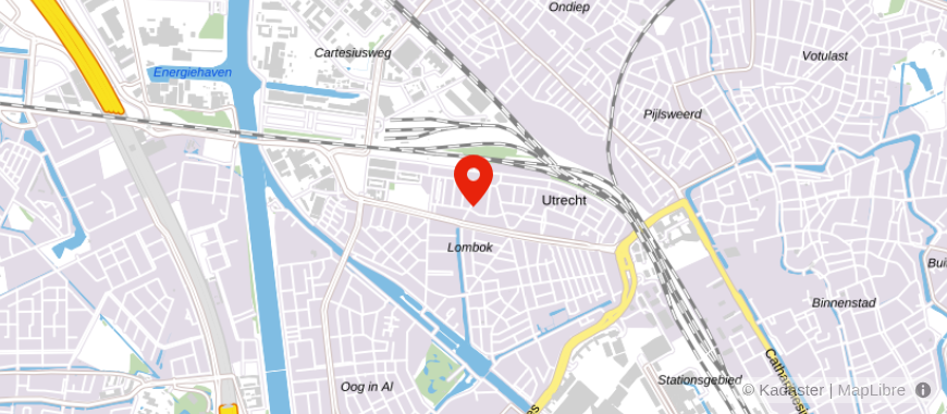 Locatie van Grada Jager Makelaardij