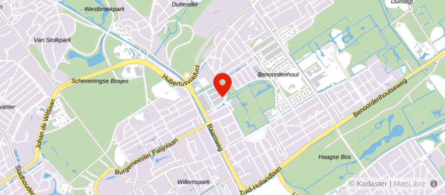 Locatie van L.Ch. van den Driest RB