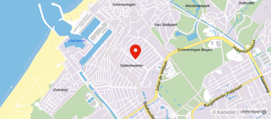 Locatie van Willinge Assurantiën