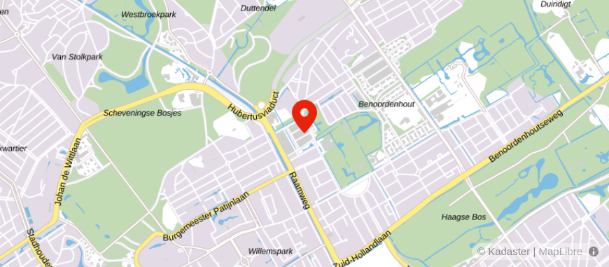 Locatie van Jansen Nadorp Weatherall makelaars-taxateurs