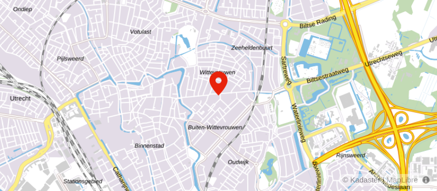Locatie van GeldXpert Utrecht / De Keizer