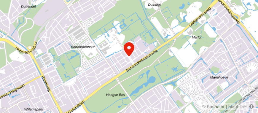 Locatie van Röttgering Makelaars