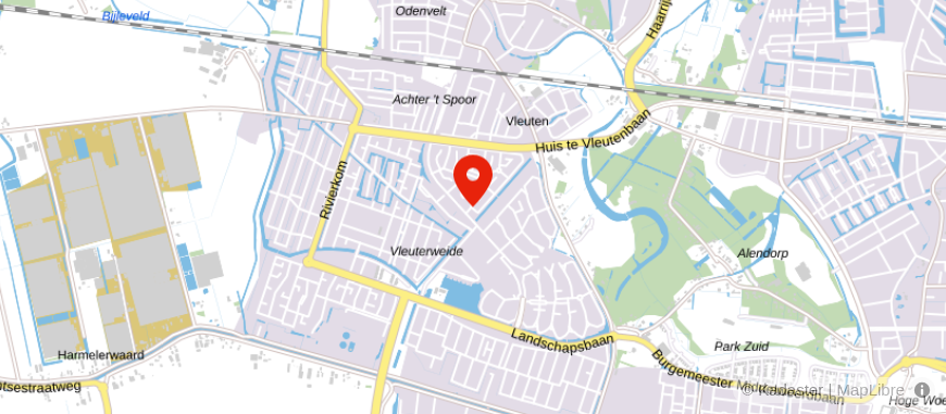 Locatie van De Man Financiële Diensten