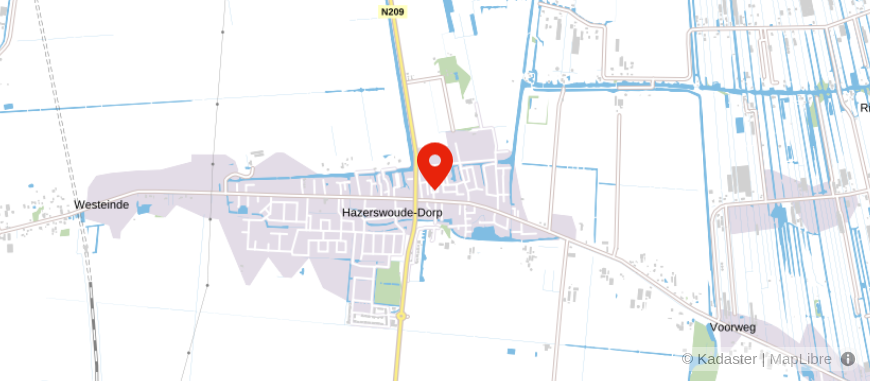 Locatie van Hassefras B.V.