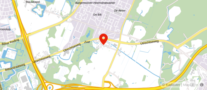 Locatie van Raadhoven