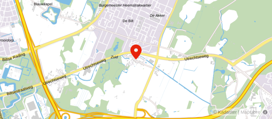 Locatie van Raadgevers Pensioen B.V.