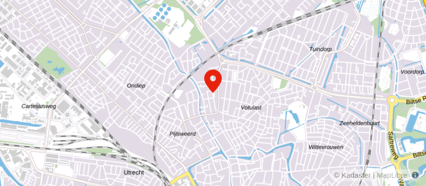 Locatie van Carine Fabisch Makelaardij
