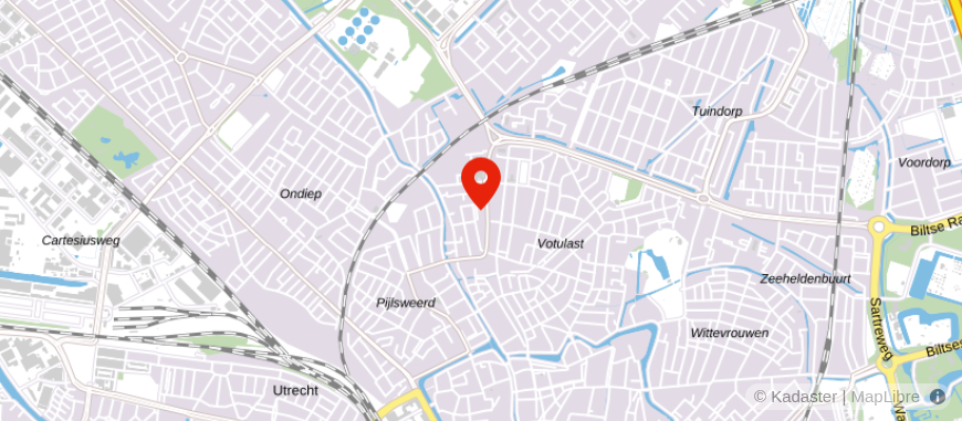 Locatie van Van Os en Partners (VOEP Hypotheken)