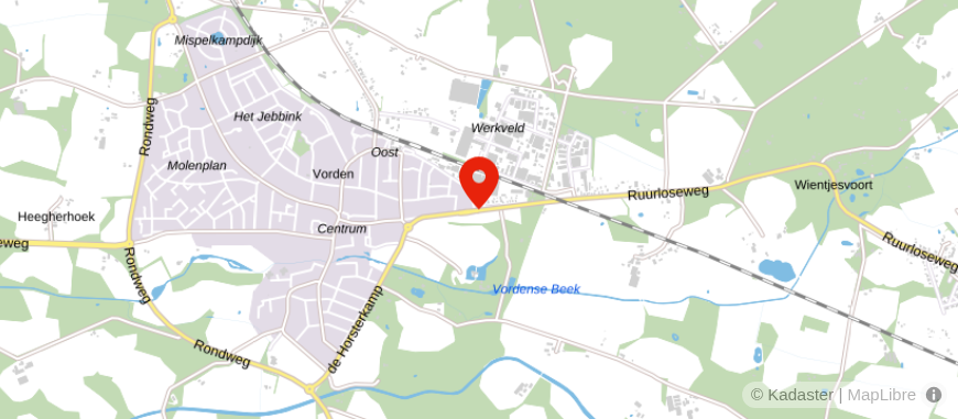 Locatie van Bloemendaal & Wiegerinck accountants