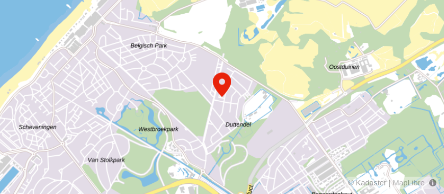 Locatie van Duttendael Makelaardij