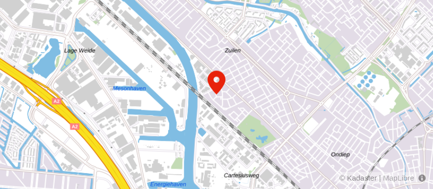 Locatie van Van den Hoorn Makelaardij