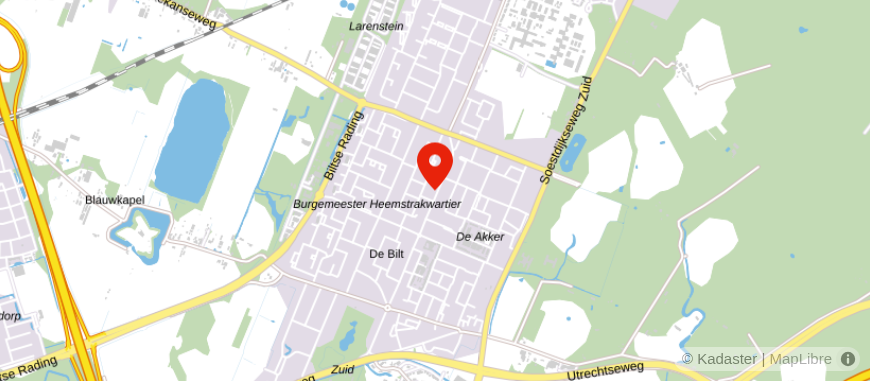 Locatie van Heemstaete