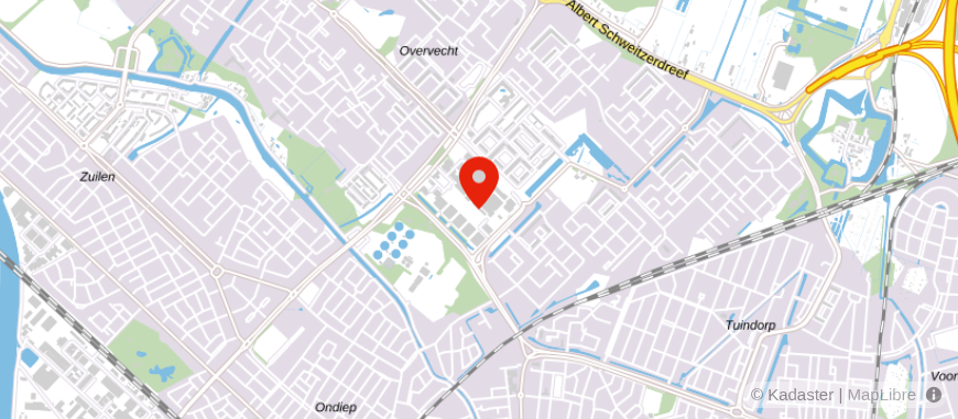 Locatie van Financieel Fit | Sabine Bomhof