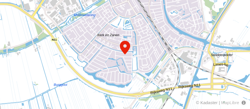 Locatie van Valebe Consultancy