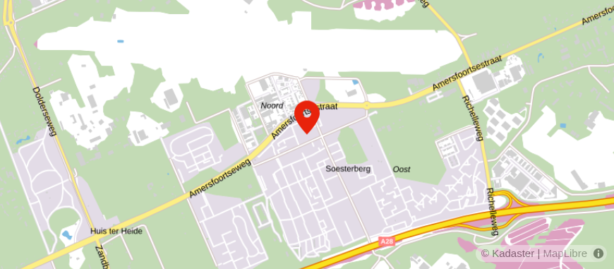 Locatie van Kooy Makelaars Soesterberg