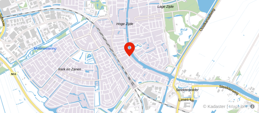 Locatie van Buro Zwiers Pensioenadvies