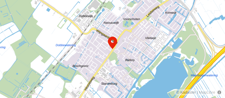 Locatie van Hypotheek Visie Voorschoten