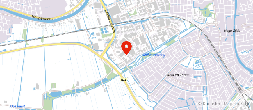 Locatie van AA-assurantie B.V. van der Salm