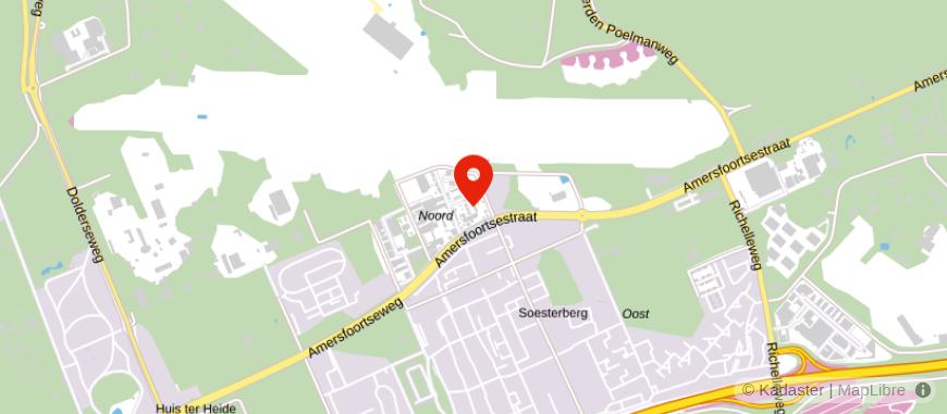 Locatie van VerVier Groep