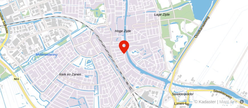 Locatie van B & L Vastgoed