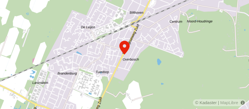 Locatie van Stichtse Rentmeester