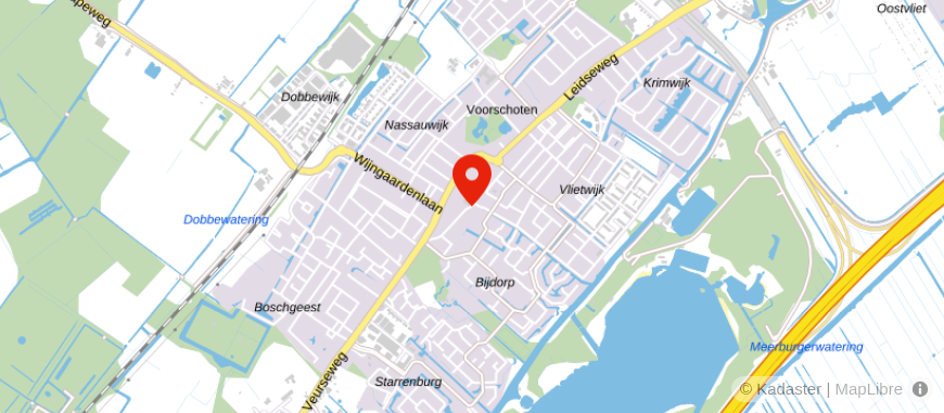 Locatie van Veldsink – Van Veen