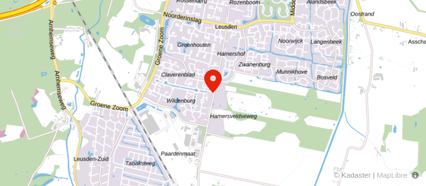 Locatie van De Graaff Accountants & Adviseurs
