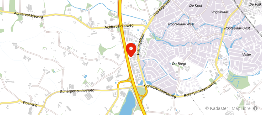 Locatie van Hoving Mr. G. CB Belastingadviseur