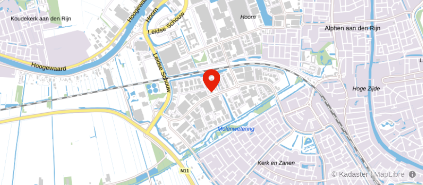 Locatie van Van der Voorn Accountants-en belastingadvies