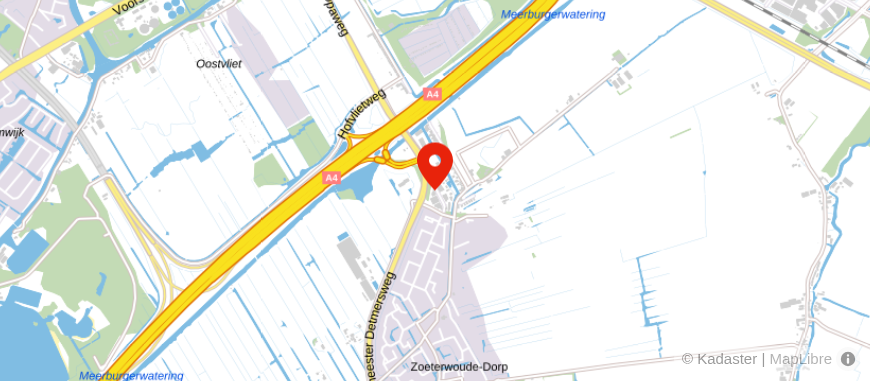 Locatie van Van Kruistum & Sloos Advies