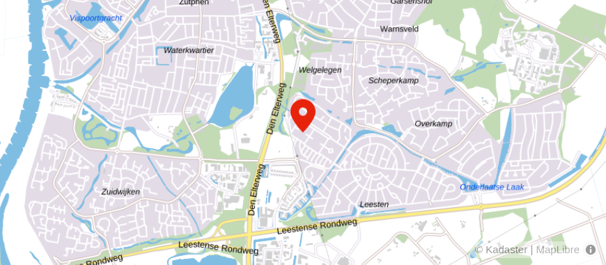 Locatie van Henrix Hypotheken