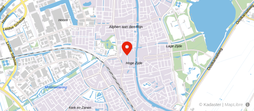 Locatie van Rabobank Groene Hart Noord - Alphen aan den Rijn