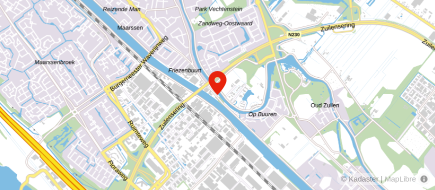 Locatie van Derk Makelaardij