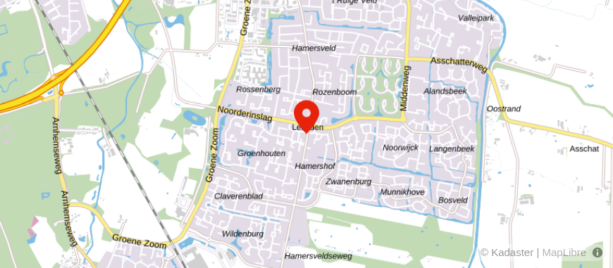 Locatie van Vallei & Heuvelrug hypotheken