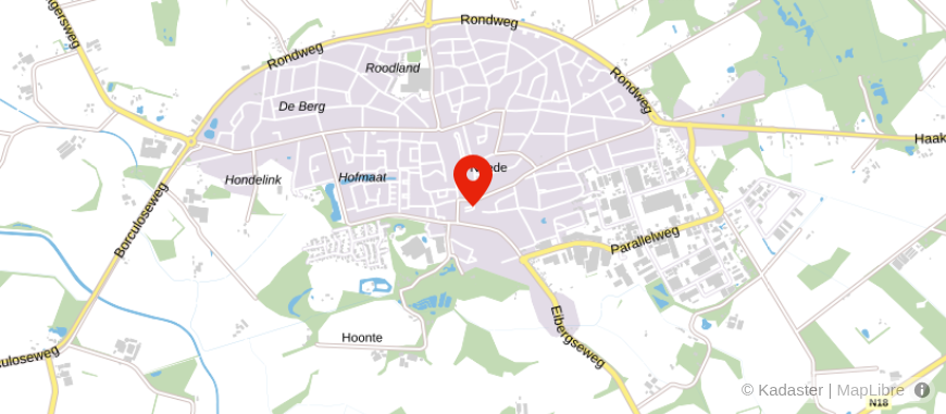 Locatie van Vredehof Uitvaartverzorging - Neede en omstreken