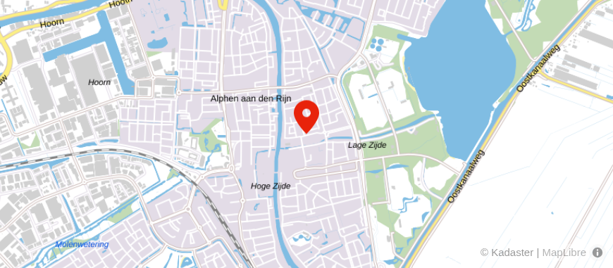 Locatie van Univé winkel Alphen aan den Rijn (HypotheekPunt)