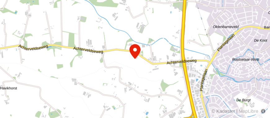 Locatie van Henk van der Velden Verzekeringen en Hypotheken