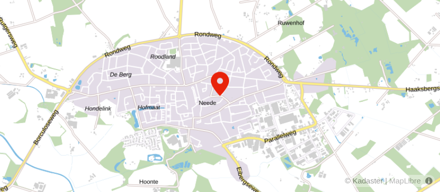 Locatie van Niessink & Partners Accountants en Adviseurs