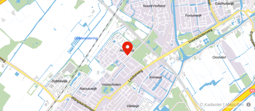 Locatie van Totaaltransparant.nl