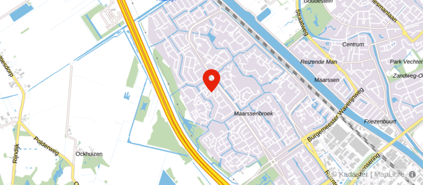 Locatie van Beumer Maarssen