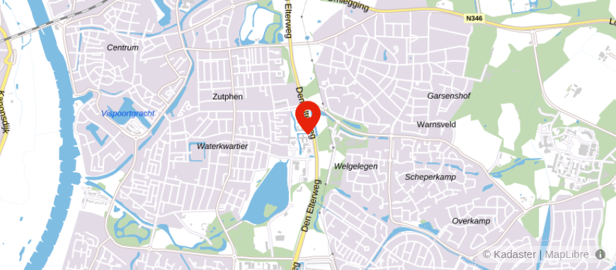 Locatie van DWR Notarissen