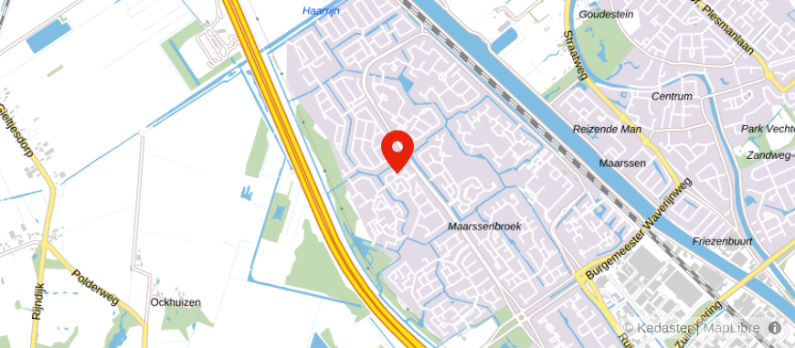 Locatie van De Groene Hypotheekadviseurs Utrecht