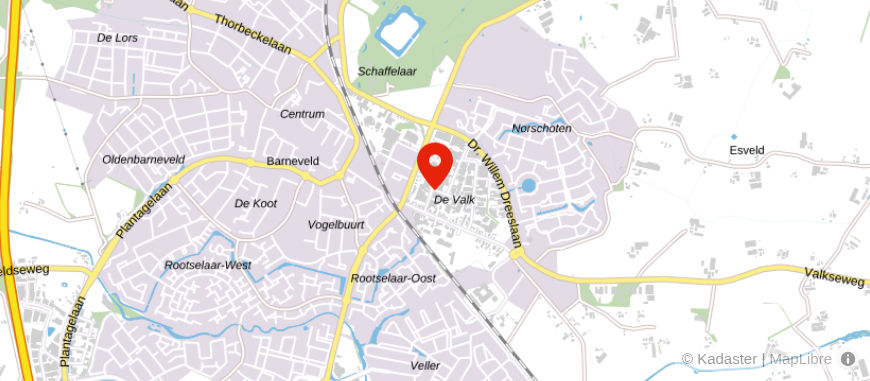 Locatie van Staerk Belastingadviseurs