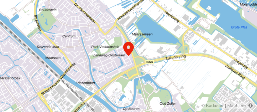 Locatie van Klomp Finance Solutions