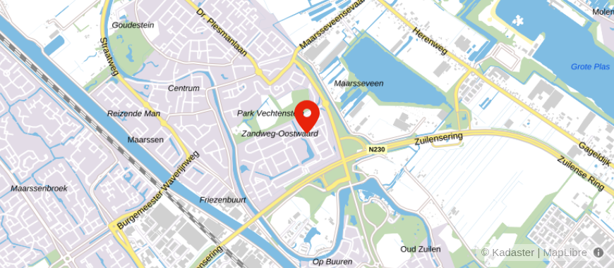 Locatie van De Jong Belastingadvies & Administratie
