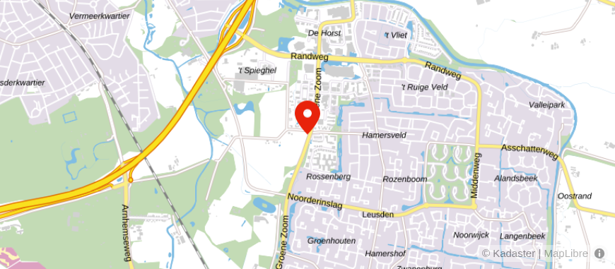 Locatie van HoogeveenLuigjes accountants en belastingadviseurs