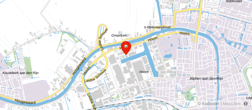 Locatie van Rooyackers & Partners Pensioen Consultants
