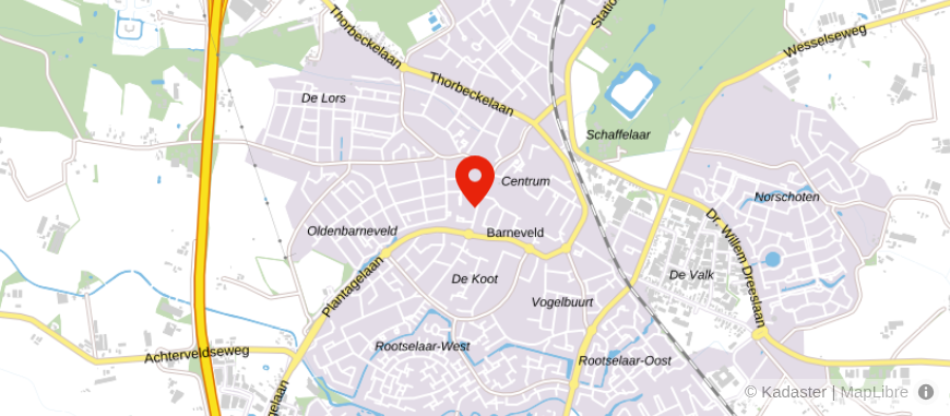 Locatie van DBA advies