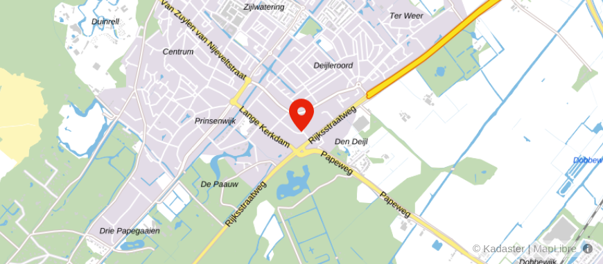 Locatie van Noordover Assurantiën